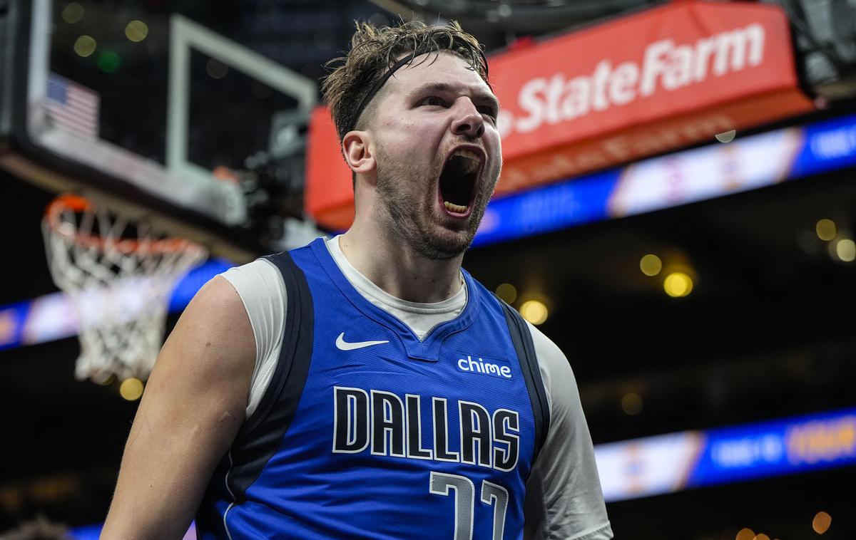 Luka Dončić | Luka Dončić po veličastni zmagi proti Atlanta Hawks in osebnem rekordu 73 točk. | Foto Guliverimage