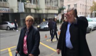 Oče Melanie Trump prišel na sodišče v Ljubljano