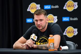 Luka Dončić v Los Angelesu obrnil nov list: "Ni bilo enostavno"