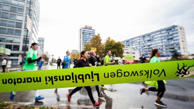 Po trasi ljubljanskega maratona za dober namen