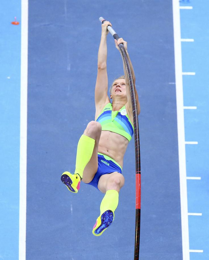Tina Šutej: Vesela bi bila norme za EP, toda prvi cilj je 4,55 m. | Foto: Reuters