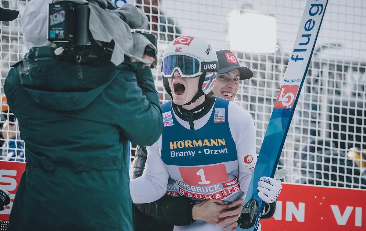 Marius Lindvik | Marius Lindvik je popestril skakalni svet in zablestel na novoletni turneji. | Foto Sportida