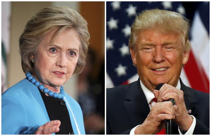 Donald Trump, Hillary Clinton | Foto: Reuters