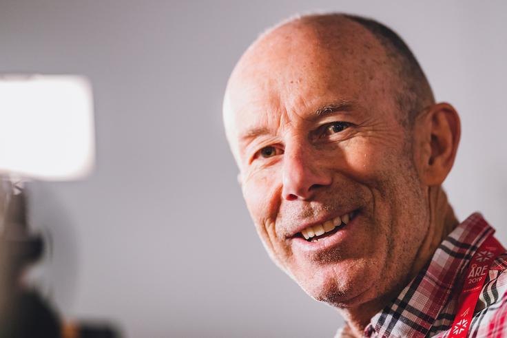 Ingemar Stenmark je prvič srečal Boštjana Gasserja leta 1984 v deževnem Sestrieru. | Foto: Sportida