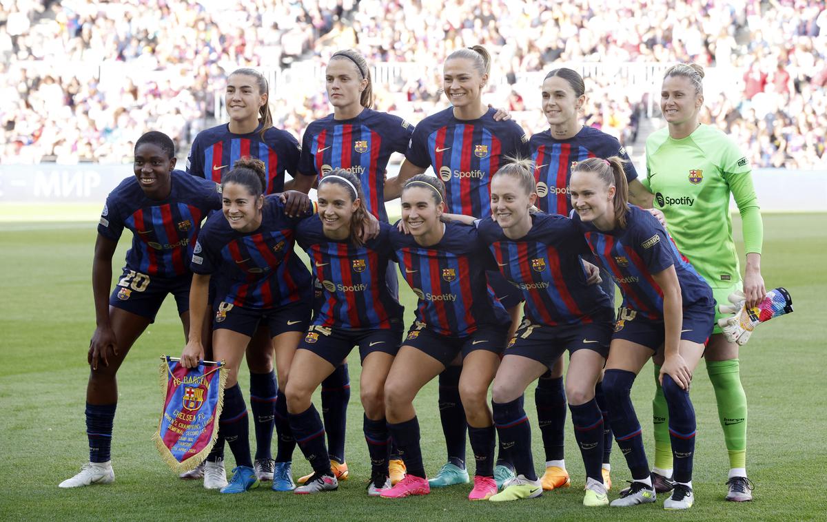 Barcelona ženske | Nogometašice Barcelone so v vseh tekmovanjih nanizale kar 62 zmag in postavile svetovni rekord. | Foto Reuters