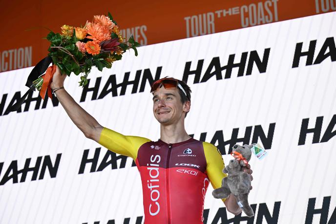 Coquard v ciljnem finišu ugnal Bauhausa, Glivar 38.