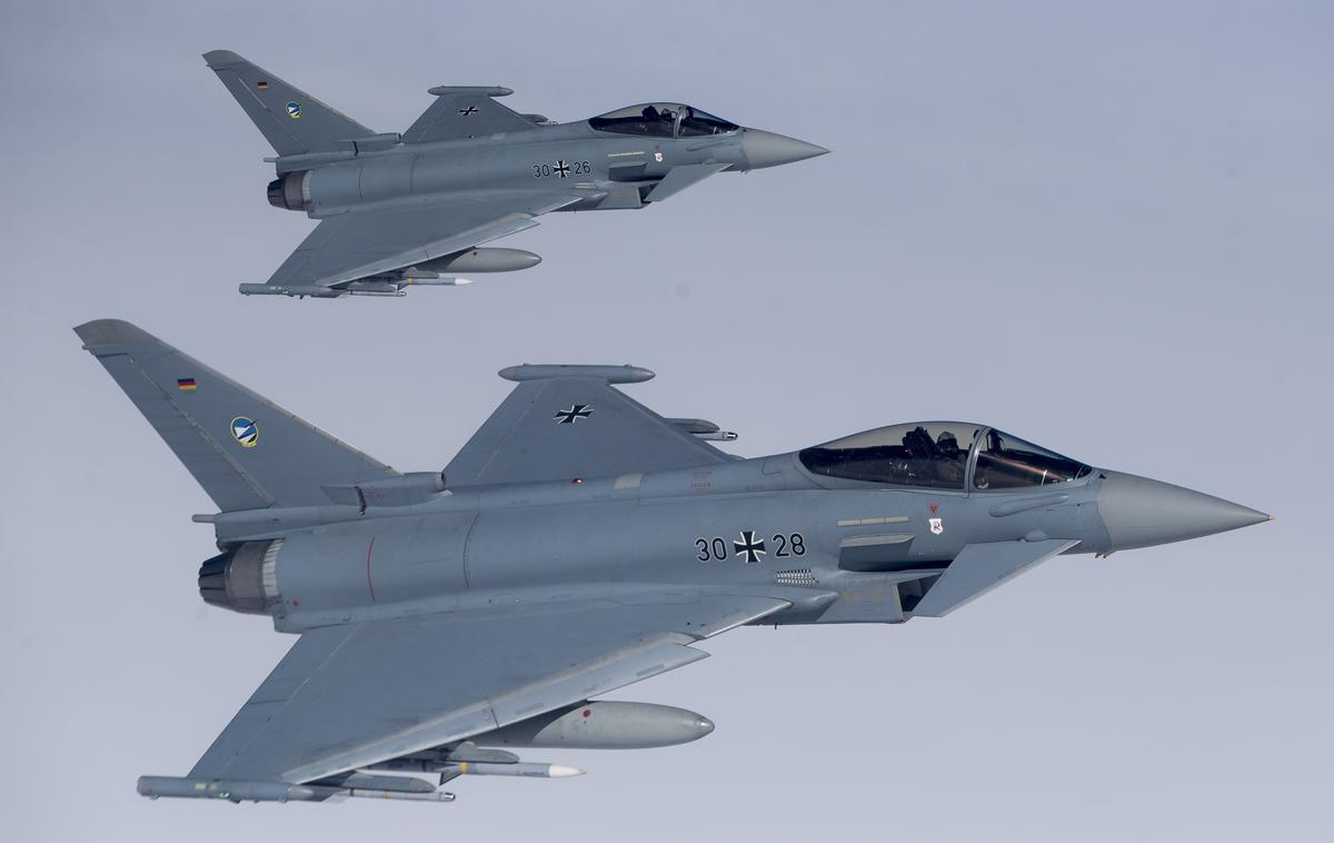 Eurofighter Nemčija | Po opozorilu Nata je Nemčija v zrak dvignila dve letali eurofighter. | Foto Guliverimage