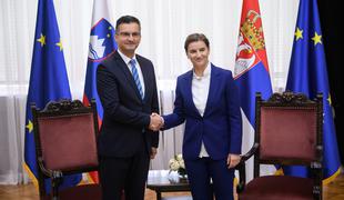 Šarec in Brnabićeva v Beogradu potrdila dobre odnose med Slovenijo in Srbijo #video