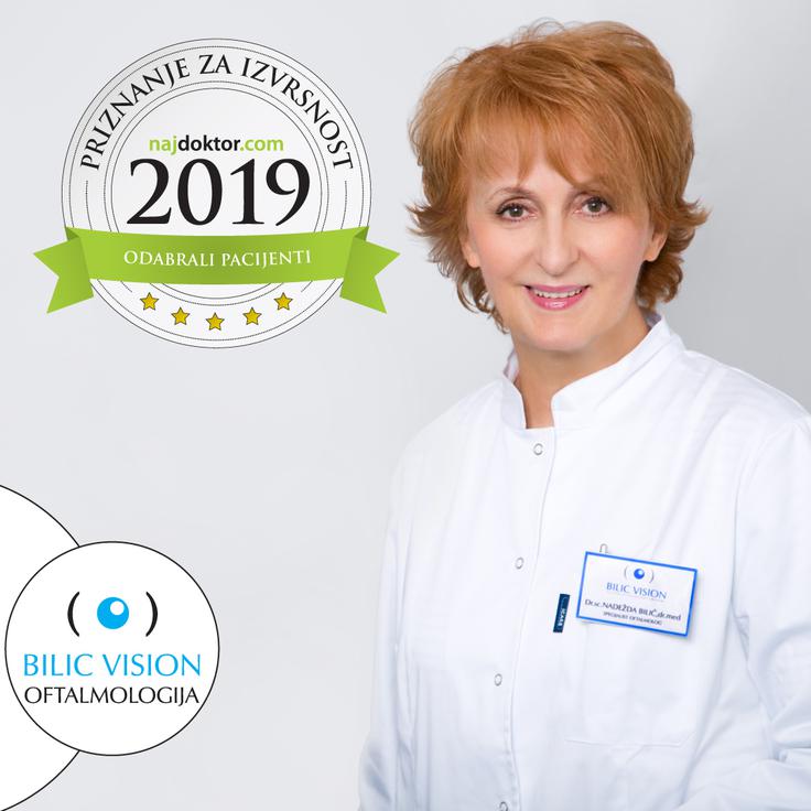 Dr. sc. Nadežda Bilić, dr. med., specialist oftalmolog | Foto: 