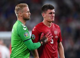 Anglija : Danska, Euro 2020