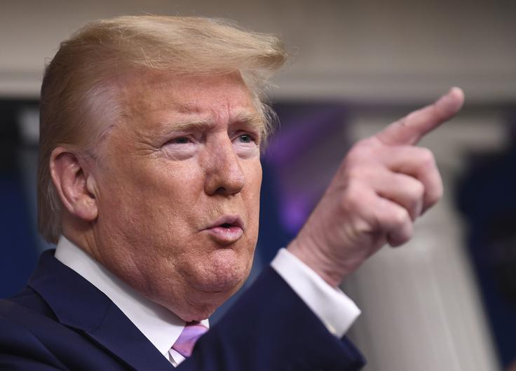 Do odločitve Evropske komisije, da Google kaznuje z globo v višini skoraj treh milijonov evrov, sicer prihaja po tem, ko je ameriški predsednik Donald Trump zagrozil z višjimi carinami za vse države, ki bi kakorkoli ogrožale ameriške interese oz. predvsem interese ameriških tehnoloških podjetij v tujini.  | Foto: Guliverimage