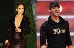 Enrique Iglesias in Jennifer Lopez odhajata na svetovno turnejo