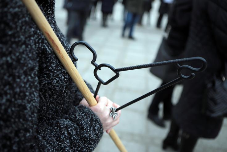 Poljska splav protest | Foto: Reuters