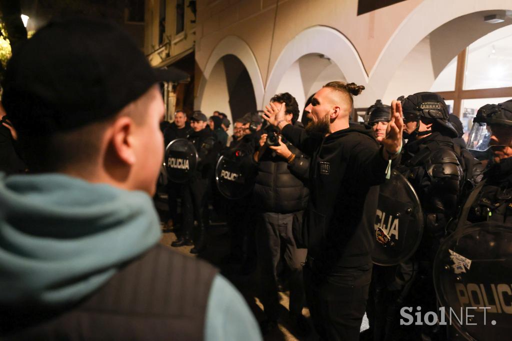 Protestni shod Novo mesto