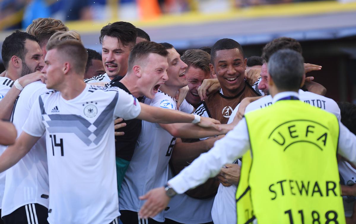 Nemčija, evropsko prvenstvo U21 | Nemci se bodo v finalu pomerili s Španijo. | Foto Reuters