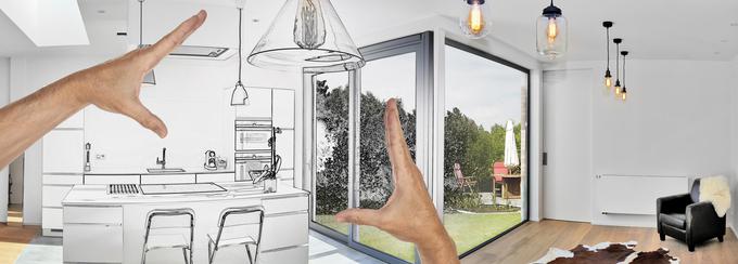 Kako bo videti vaše stanovanje po prenovi? Abanka bo nekomu izmed vas omogočila uresničitev sanj o idealnem domu. | Foto: Getty Images