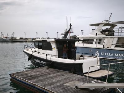 V Kopru predstavili novo plovilo inšpekcije za morsko ribištvo #foto