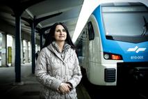 Darja Kocjan, Slovenske železnice