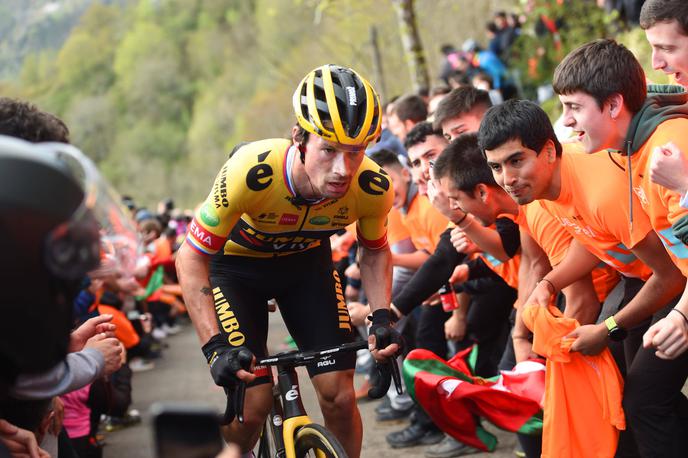 Primož Roglič | Bo Primož Roglič zaradi težav s kolenom izpusti obe belgijski dirki v prihodnjem tednu? | Foto Guliverimage