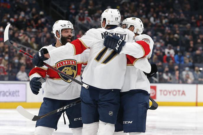 Florida Panthers | Panterji s Floride so mrežo Columbusa zatresli kar osemkrat. | Foto Reuters