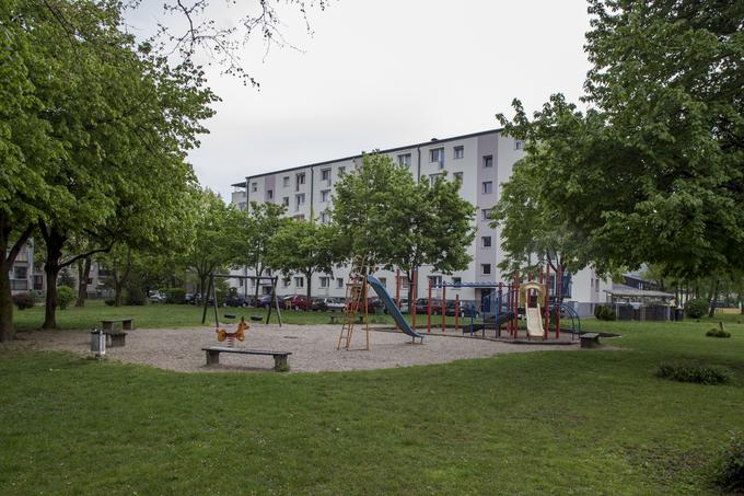 Otroško igrišče kot eden od pomembnih elementov stanovanjske soseske. | Foto: Urban Urbanc/Sportida