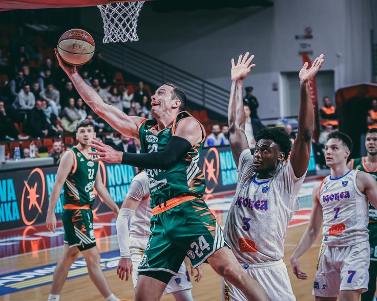 Igokea : Cedevita Olimpija | Foto: Igokea m:tel/Marija Vuruna