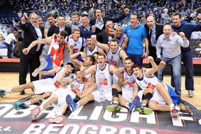 Cibona v Beogradu prvič na prestol regionalne lige, Dario Šarić MVP