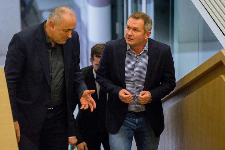 Če ne bo nepredvidenih pripetljajev, bosta predsednik NZS in selektor Kek sodelovala vsaj do leta 2022. | Foto: Žiga Zupan/Sportida
