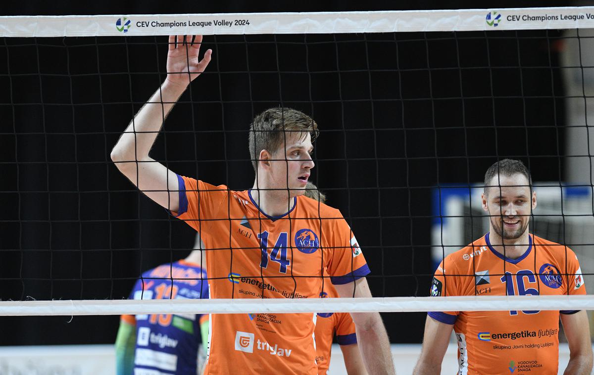 ACH Volley Ljubljana | ACH Volley gosti Kranjčane. | Foto Aleš Oblak