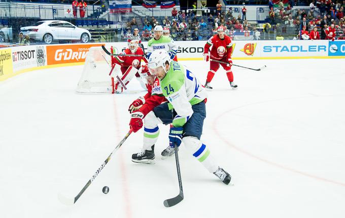 Član KHL-ovca iz Jekaterinburga meni, da bo Sloveniji letos na SP še nekoliko lažje, saj bo stavila na vse štiri peterke. | Foto: Vid Ponikvar