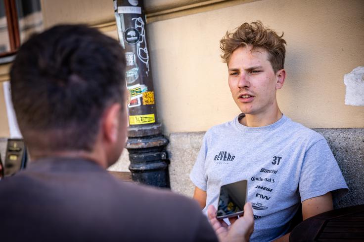Najtežje je bilo tam, kjer ni mogel kolesariti. | Foto: Gaja Hanuna