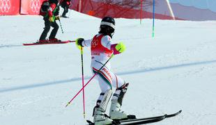 Olimpijka jezna kot ris: šokirana nad delavcem na slalomski progi #video