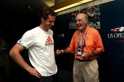 Murrayja presenetila Sean Connery in Alex Ferguson