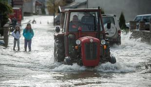 Poplave samo na Notranjskem povzročile več milijonov evrov škode