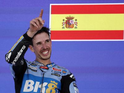 Alex Marquez zmagovalec Jereza, Marc Marquez v pesku