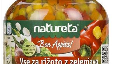 Vse za rižoto najdete v kozarčku Naturete!