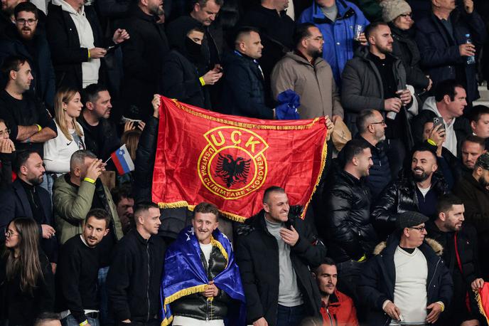 Slovenija Kosovo | Dvoboj med Slovenijo in Kosovom si je ogledalo v Stožicah v živo več kot 15 tisoč gledalcev, med katerimi je bilo ogromno število gostujočih privržencev. | Foto Aleš Fevžer