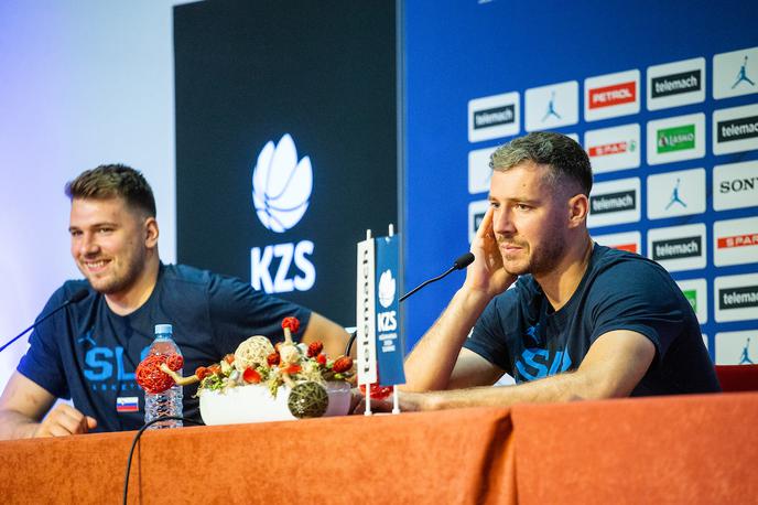 Luka Dončić Goran Dragić | Goran Dragić se je v intervjuju dotaknil iger Luka Dončića in Nikole Jokića. | Foto Siniša Kanižaj/Sportida