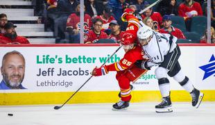 Kopitar z LA Kings tokrat poražen v Calgaryju