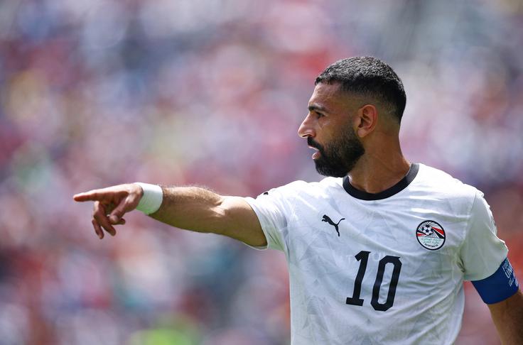 Mohamed Salah z Egiptom še nikoli ni zmagal na svetovnem prvenstvu. | Foto: Reuters