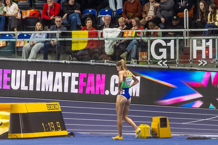 "Šibka sem bila od drugega kroga naprej in sem komaj zdržala." | Foto: Peter Kastelic/AZS