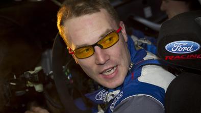 Latvala na Finskem povečal prednost