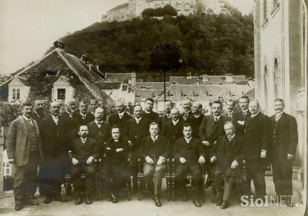 Poslanci SLS v deželnem zboru Kranjske