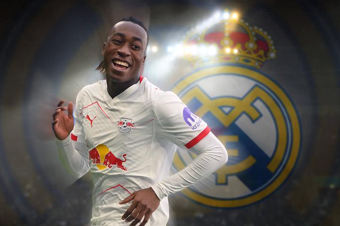 Yan Diomande Leipzig | Real Madrid je z nemškim klubom RB Leipzigom dosegel dogovor v vrednosti 135 milijonov evrov. | Foto Guliverimage