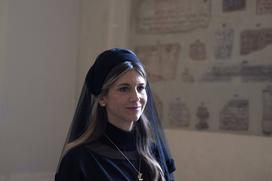 Sprejem filmskih zvezdnikov pri papežu Leonu XVI. v Vatikanu