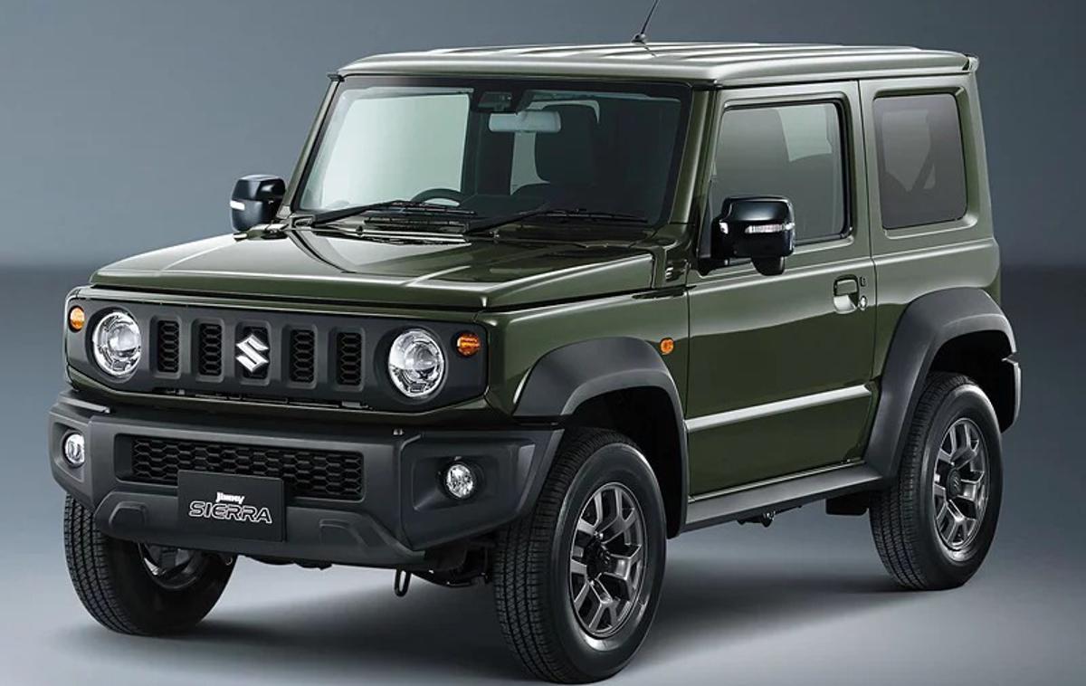 Suzuki jimny | Najslabše se je na testih odrezal suzuki jimny, ki je prejel oznako ''nesprejemljivo''. | Foto Suzuki