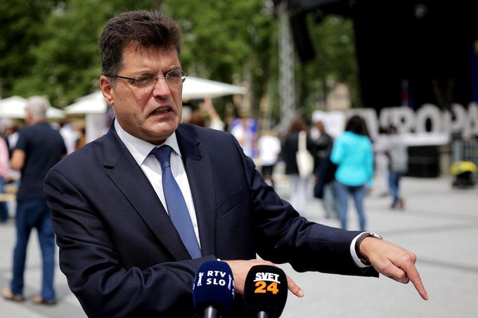 Evropski komisar za krizno upravljanje Janez Lenarčič je poudaril dvojno težo slovenskih glasov na junijskih evropskih volitvah. | Foto: STA