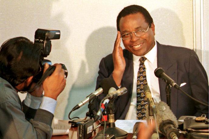 Charles Mukora | Charles Mukora leta 1999, ko se je znašel v korupcijskem škandalu. | Foto Reuters