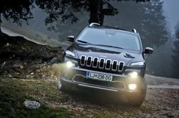 Jeep cherokee - manj oglat, a nič manj poseben in na terenu še boljši