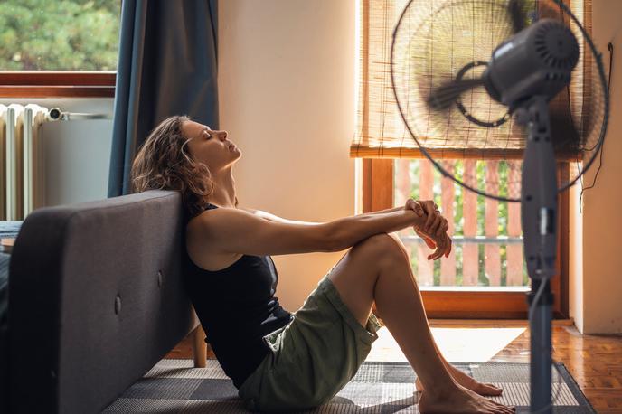 vročina, poletje, ventilator | Foto Shutterstock